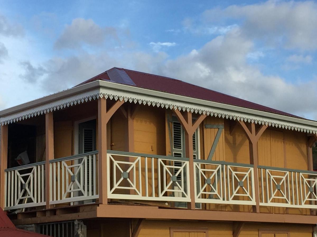 Habitation Baliache - Maison Creole Avec Jardin Privatif, Plage A 200M Deshaies Kültér fotó